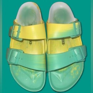 Birkenstock “Arizona” tie dyed sandal sz 41